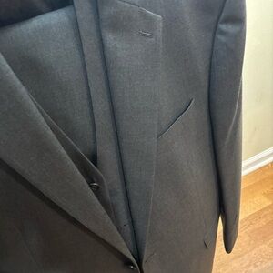 Lauren Ralph Lauren Men’s 3-Piece 100% Wool Suit | 46L Jacket / 40W Pants NWT